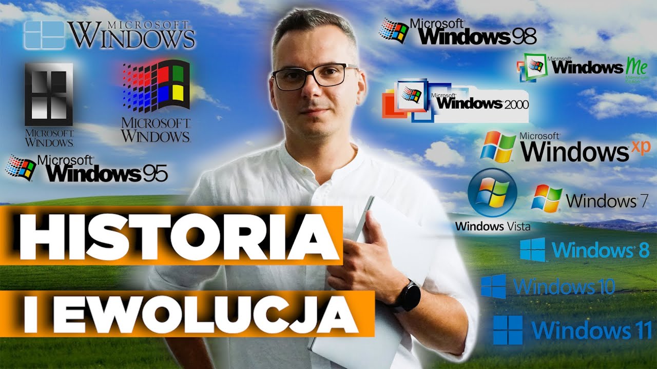 JAK zmieniał się WINDOWS przez lata? HISTORIA WINDOWS (1985–2025)
