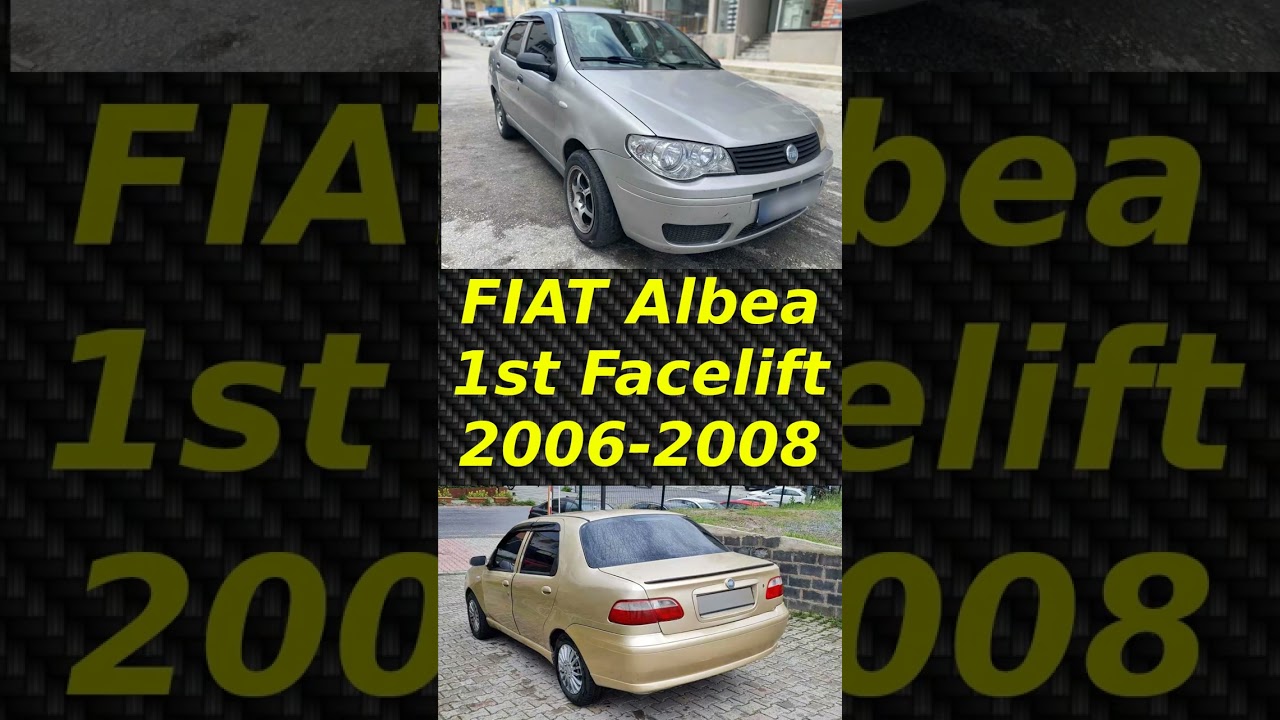 Fiat Albea Cars Models Evolution #shorts