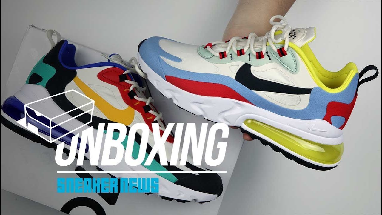 Air Max 270 React Unboxing + Review