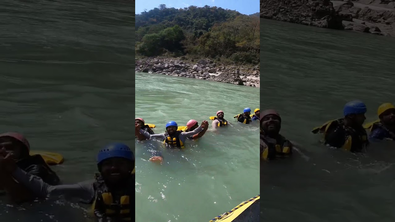 Rishikesh fun and rafting  #rishikeash