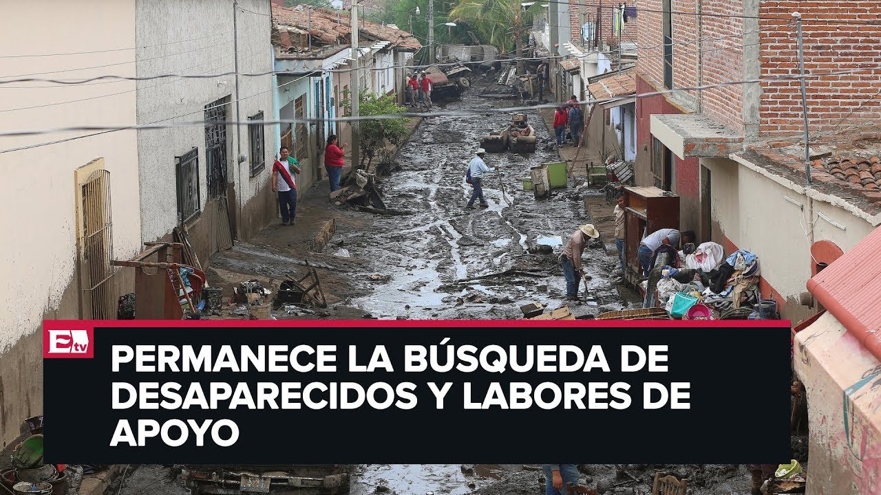 Desolación en San Gabriel, Jalisco, por desbordamiento de río