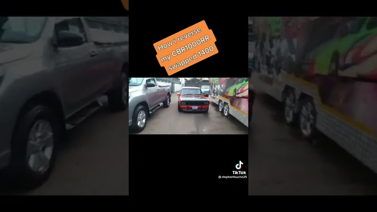 Electric reverse in the CBR swapped Nissan Champ