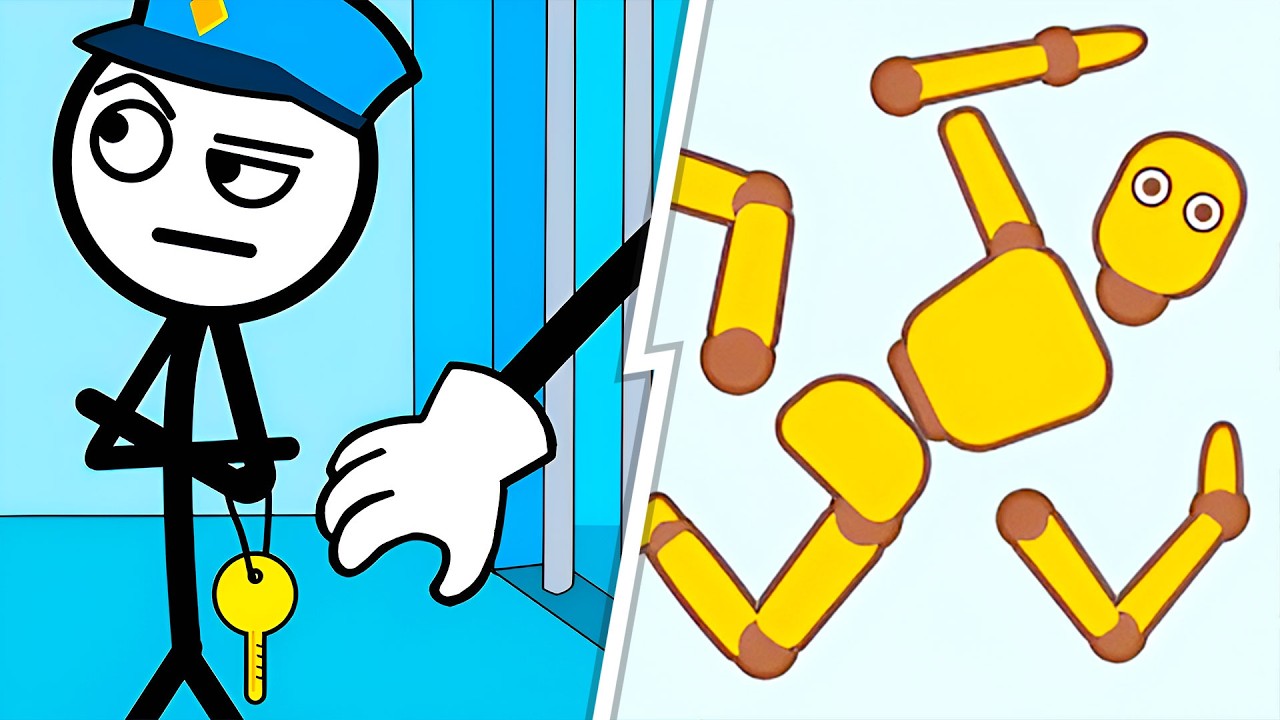 Thief Puzzle VS Ragdoll Break -  Full Levels Speedrun Gameplay (Android & iOS) Ep 916