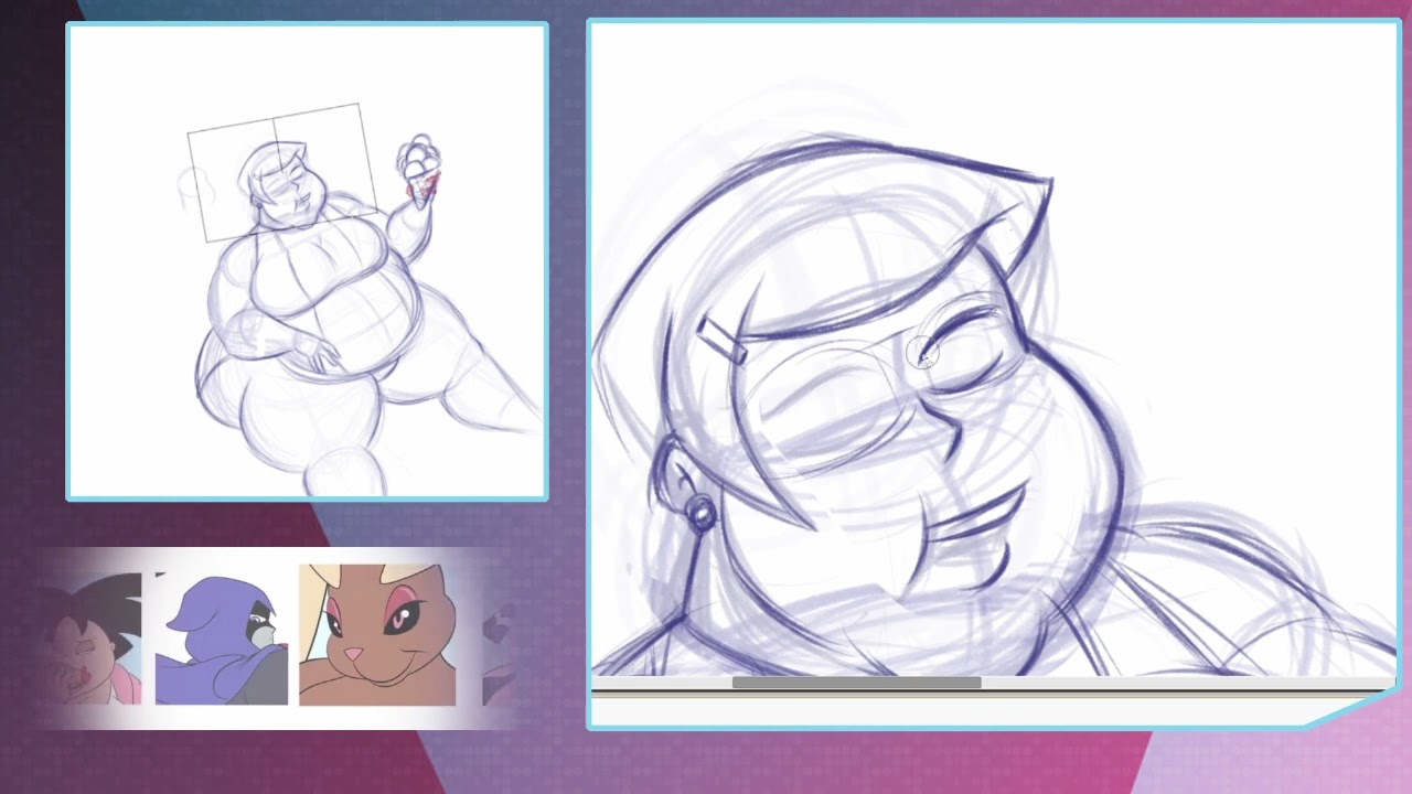 Speed/Draw: Gwen's Icecream
