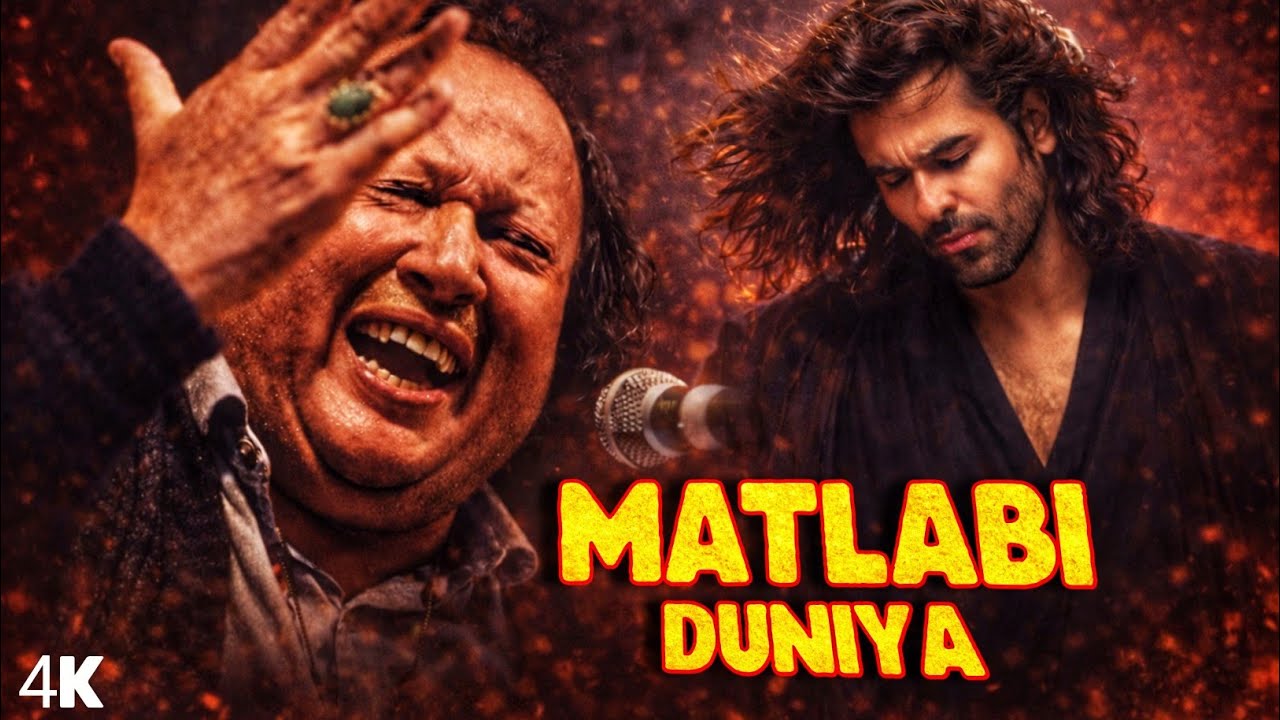 Matlabi Duniya ❤️ | Nusrat Fate Ali Khan | Heart Touching Sufi Qawwali Love Song 2026 | Sufi Vibes