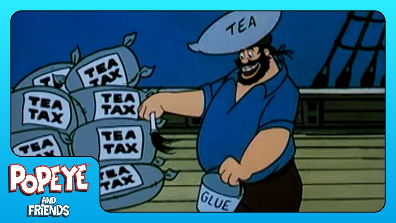 Classic Popeye: Popeye's Tea Party