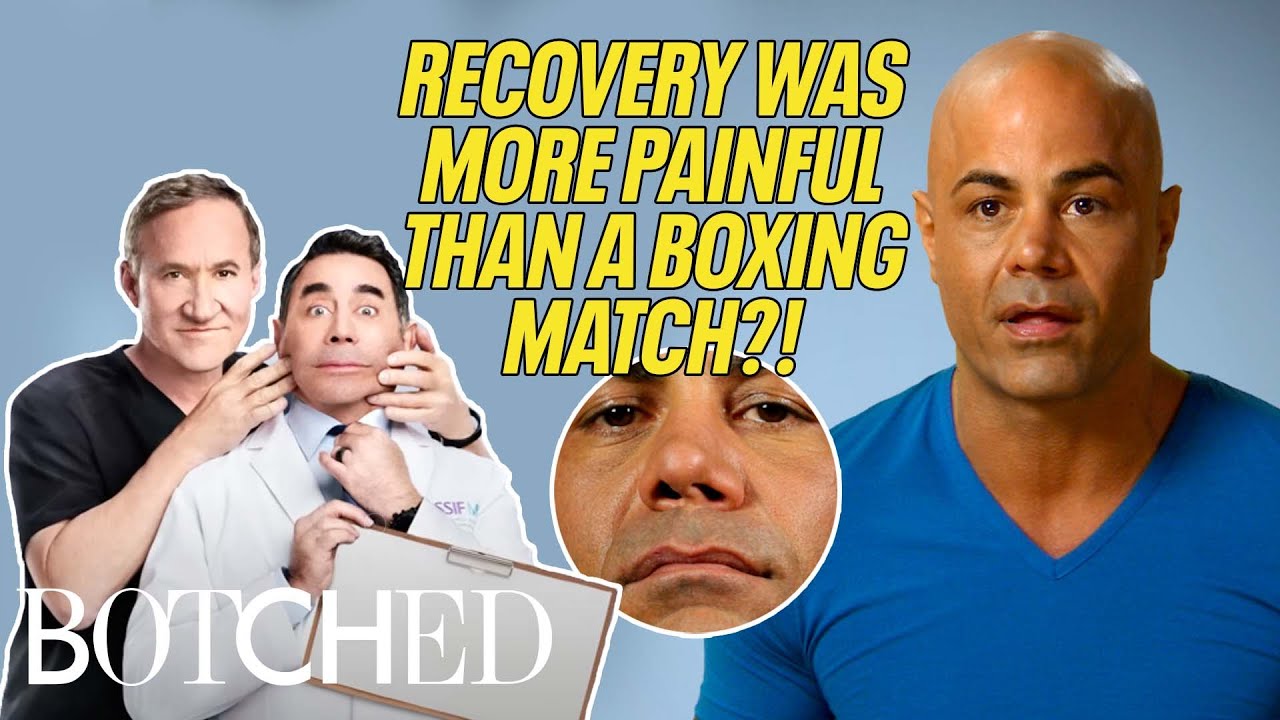 Former Boxer Tarick's Nose NOT Botched From Boxing But Surgery?! | Botched | E!