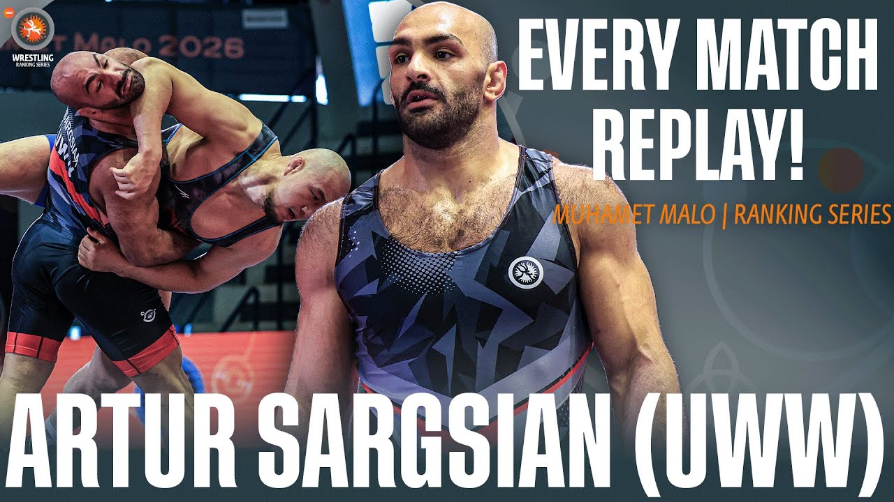 Every match from Artur SARGSIAN (UWW) at the Muhamet Malo Ranking Series