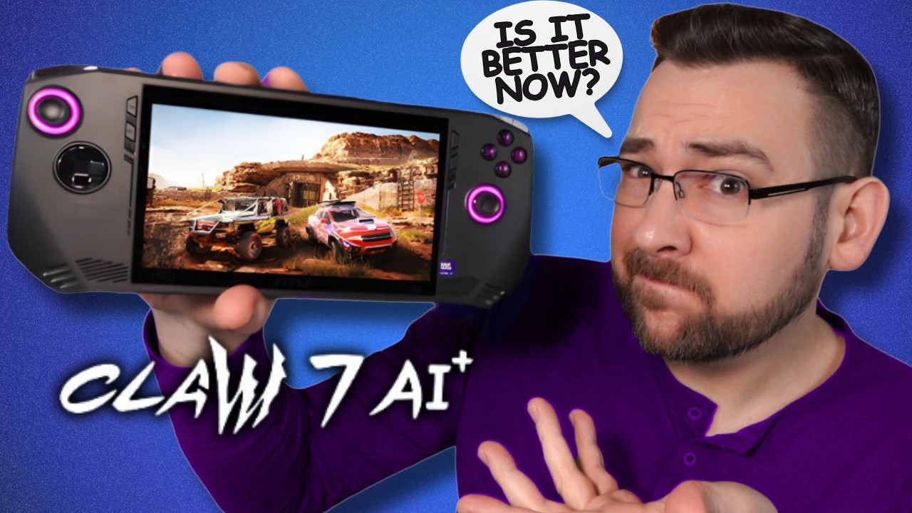 MSI Claw 7 AI+: Lunar Lake — это СМЕШНО, но стоит ли он 799 долларов?