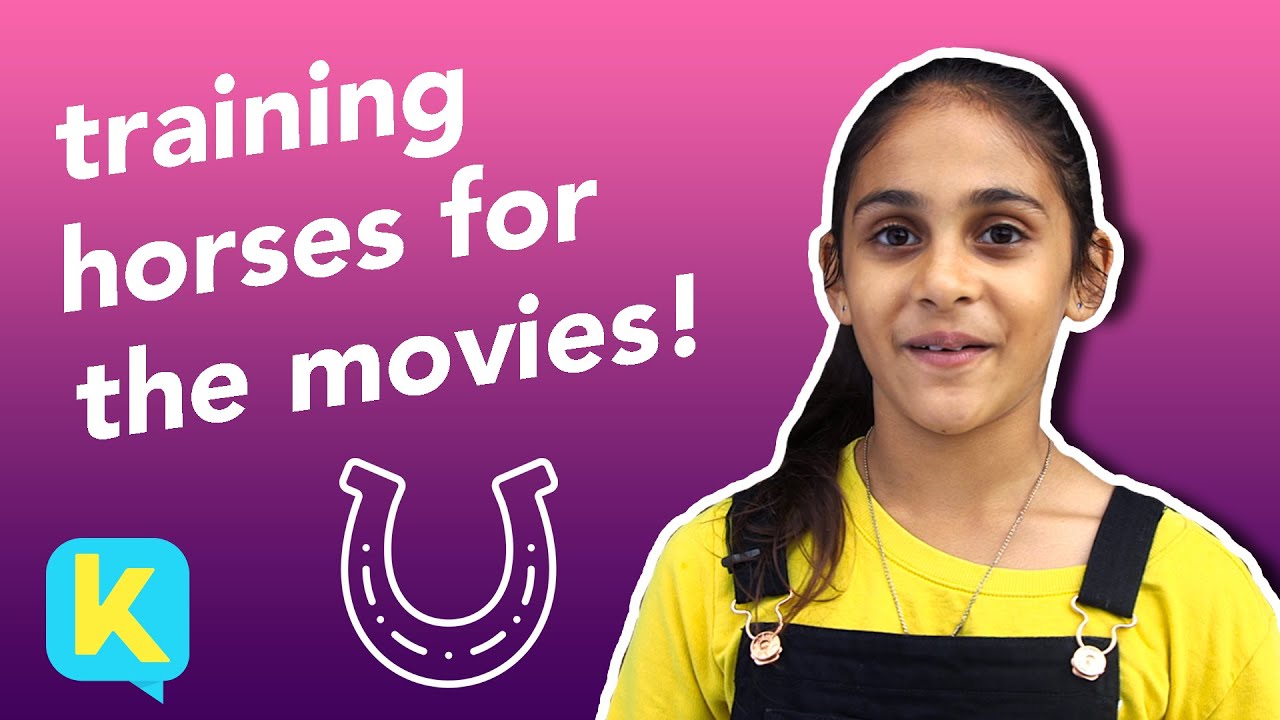 Training Horses for the Movies | Sam Dent | Kidspiration