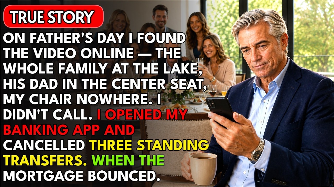 My Family Replaced Me on Father's Day &mdash; So I Quietly Cancelled Every Transfer They Never Knew I W...