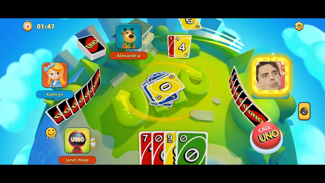 Play uno cards
