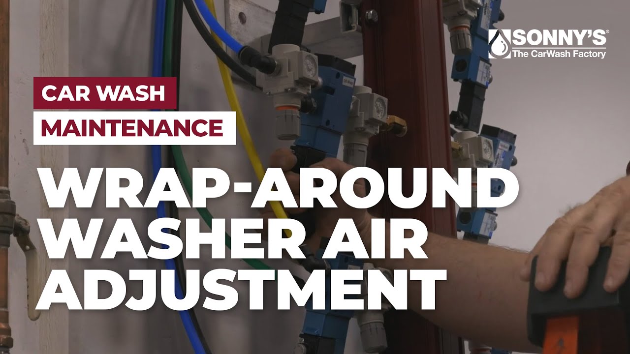 Sonny's Wrap-Around Washers | Car Wash Maintenance