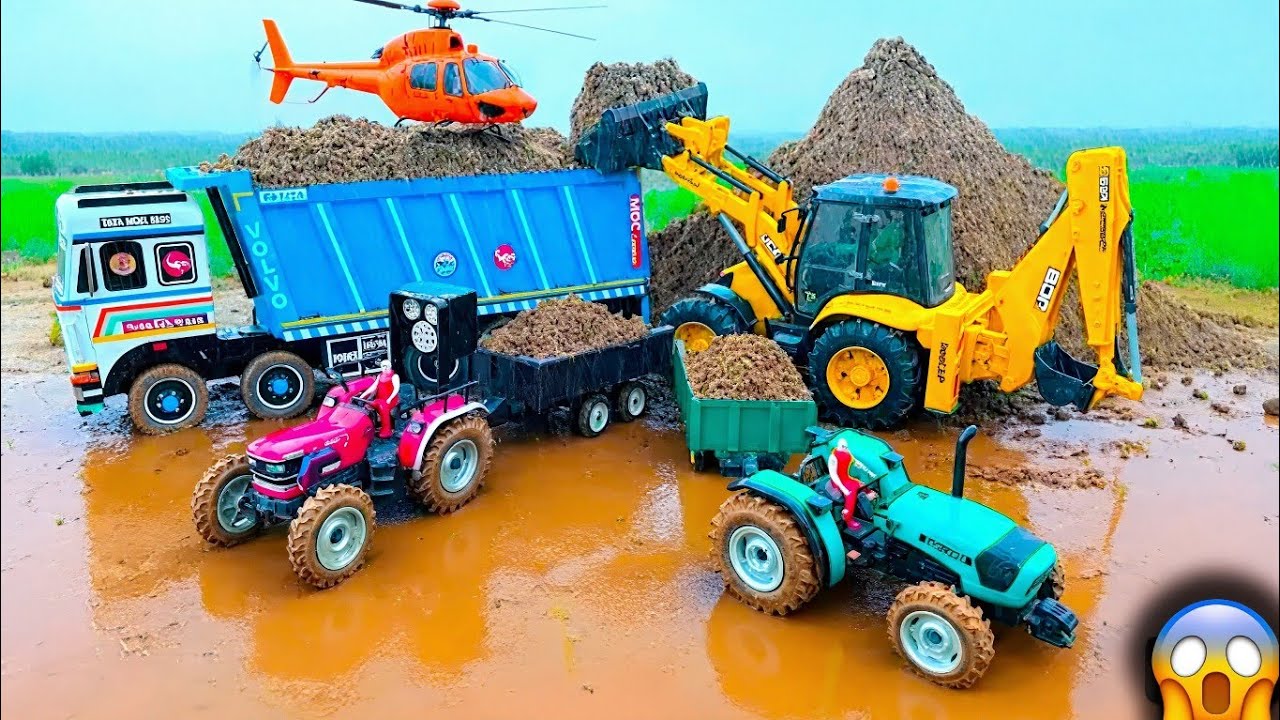 DIY Modern 2 Story Flood Proof House | Amazing Construction Science Project @Sarang_Ansari.786 