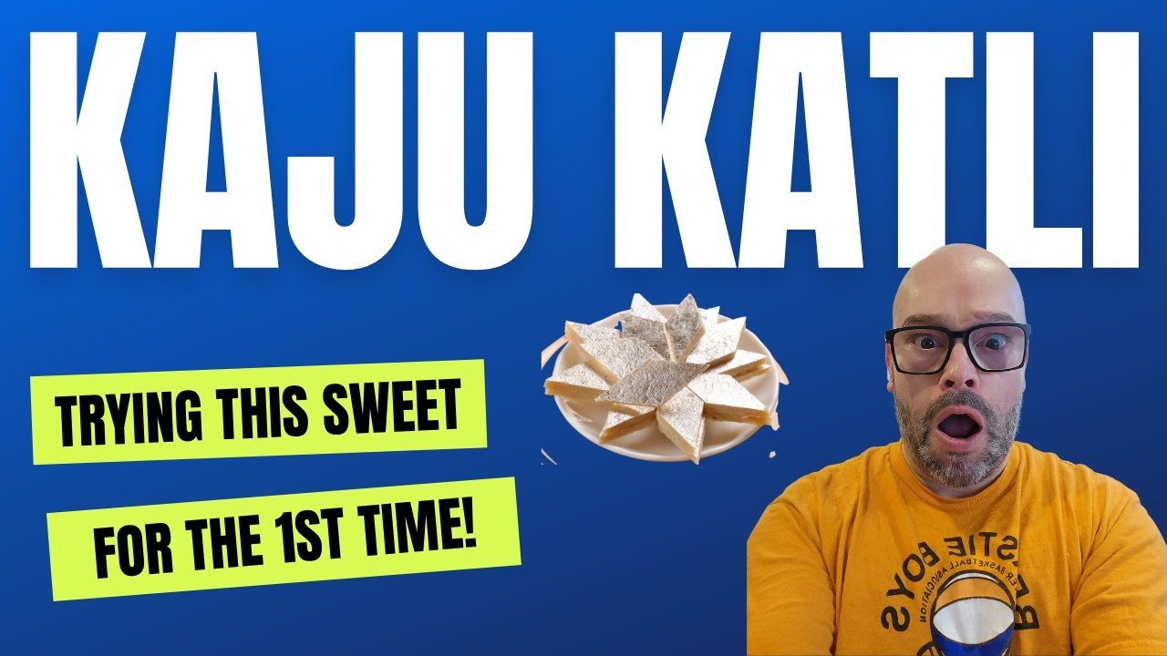 Is this sweet from India one of the all time greats? Trying KAJU KATLI for the 1st time!