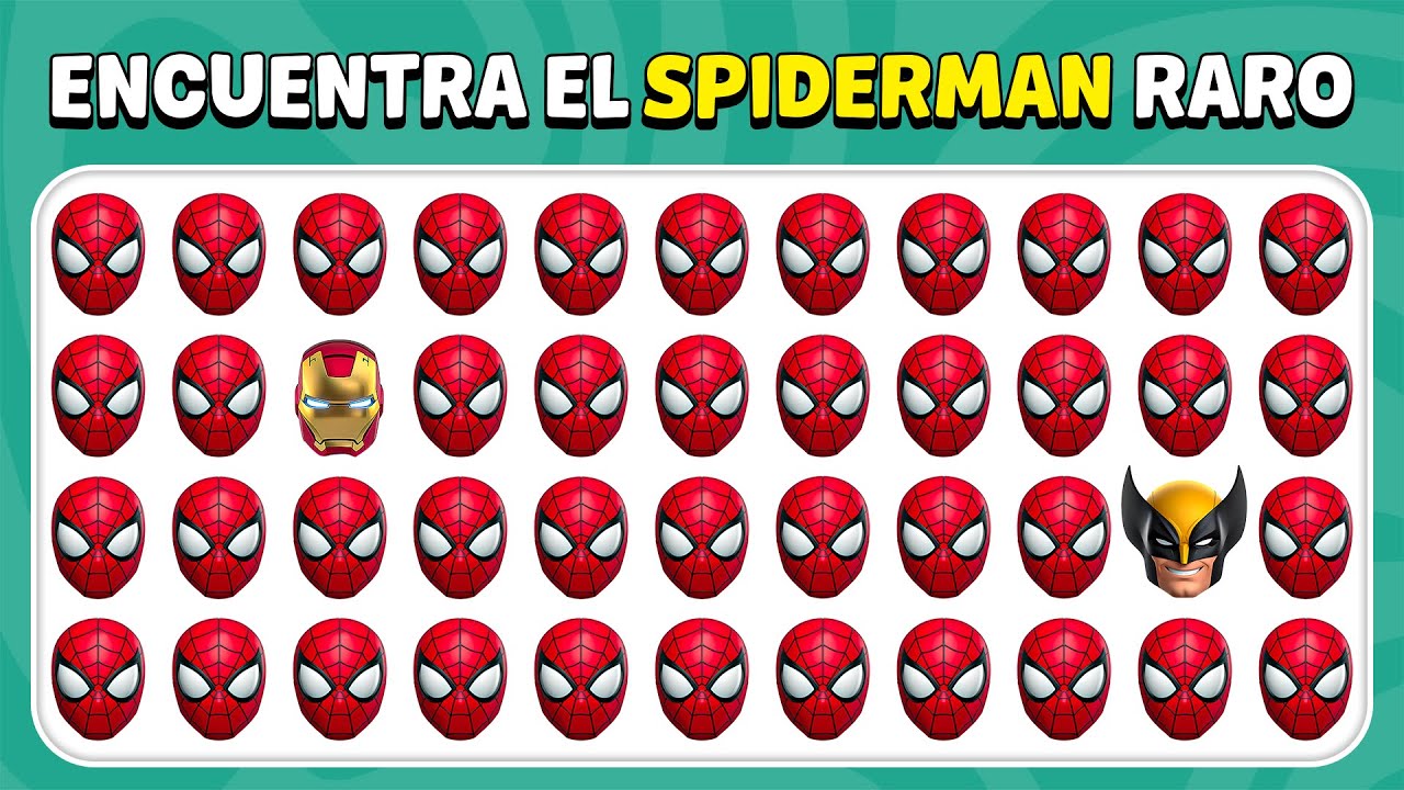 Encuentra el Emoji Diferente - Edición Marvel vs DC | 30 Niveles Definitivos 🧠🔥 | Quiz Bee Español