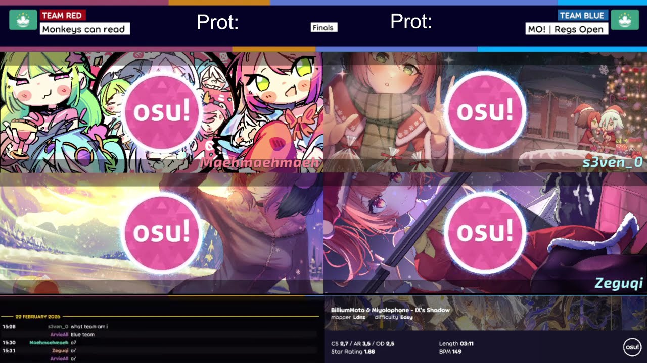 Mod Swap! - Finals | [Monkeys can read] vs [MO! | Regs Open]