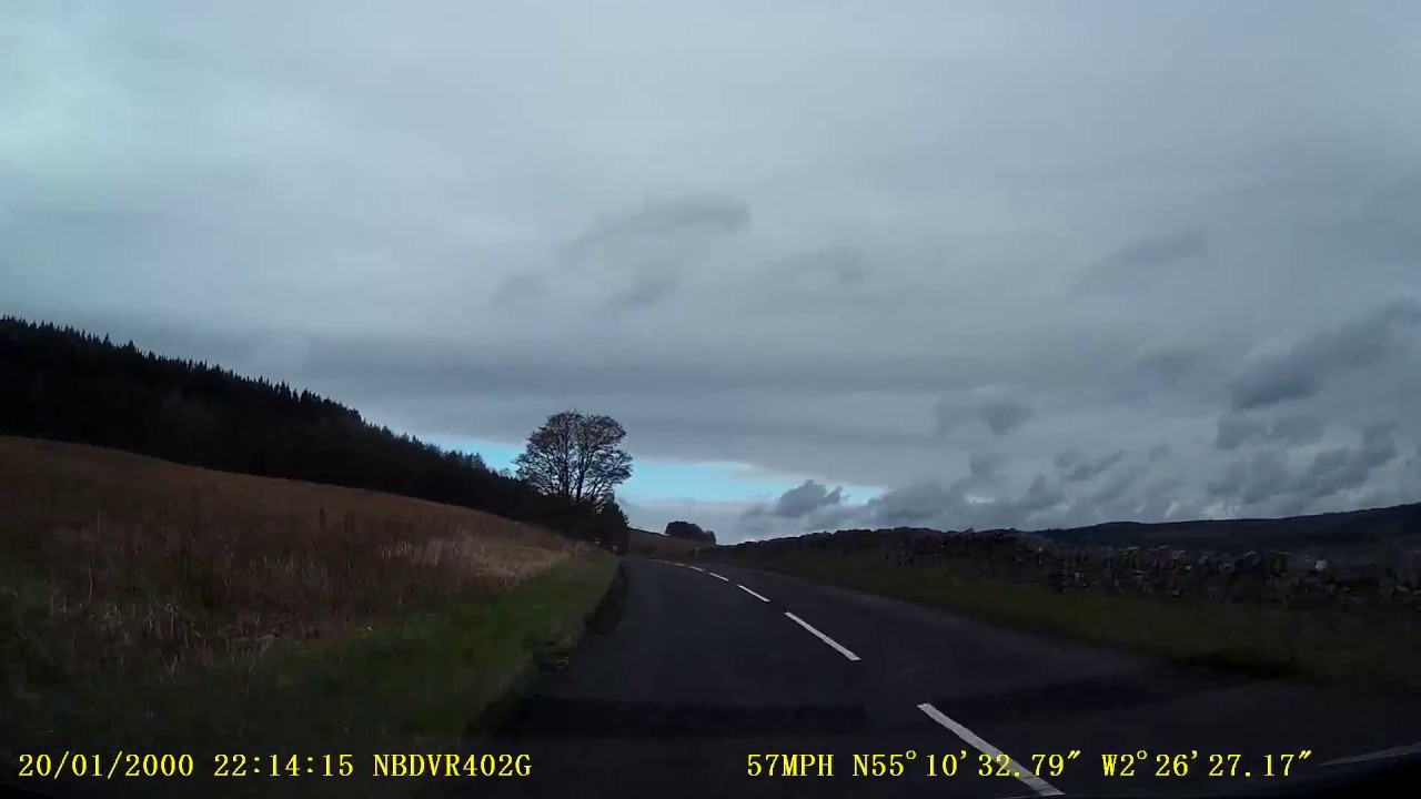 Northumberland Driving - Hexham to Kielder Forest (Part 2)