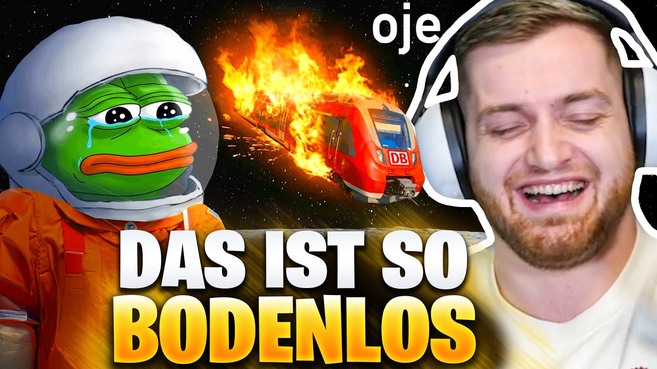 😂😱JULES ZERSTÖRT einfach die DEUTSCHE BAHN komplett... | Trymacs Stream Highlights
