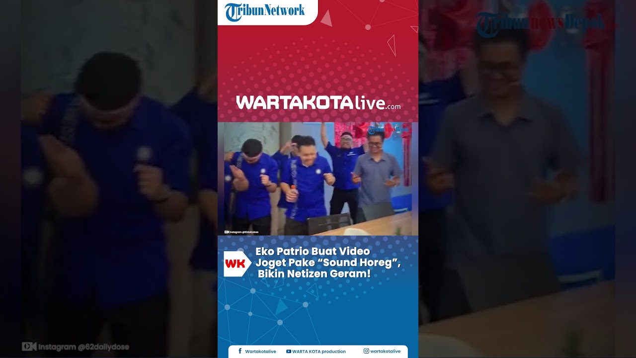 Eko Patrio Anggota DPR Buat Video Joget Pake &ldquo;Sound Horeg&rdquo;, Bikin Netizen Makin Geram!
