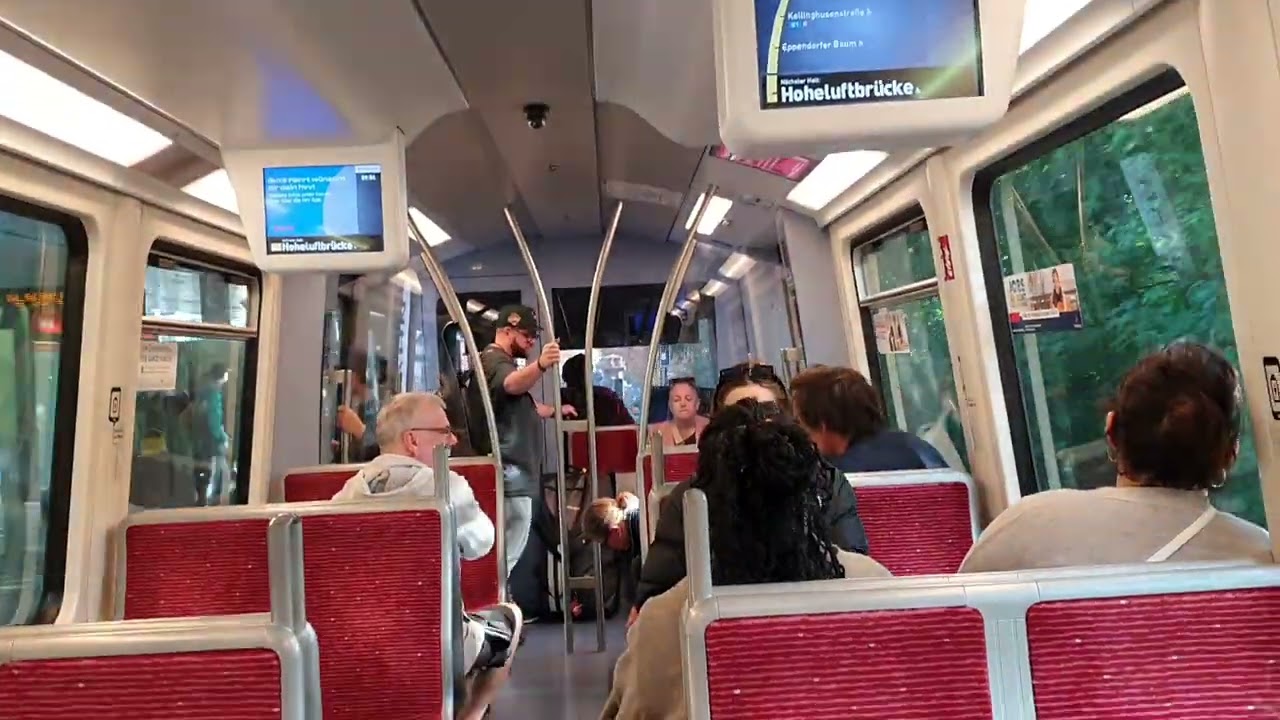 HVV 🚉🚂🚇Hamburger Verkehrs Verbund 🚍 U-BAHN Schlump U2 & U3 Bis Kellinghusenstraße U3 & U1 Busse