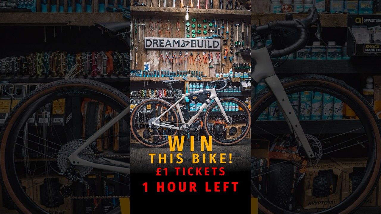 1 HOUR LEFT to WIN this S-WORKS DIVERGE STR for ONLY £1! Click on the link in the comments NOW!