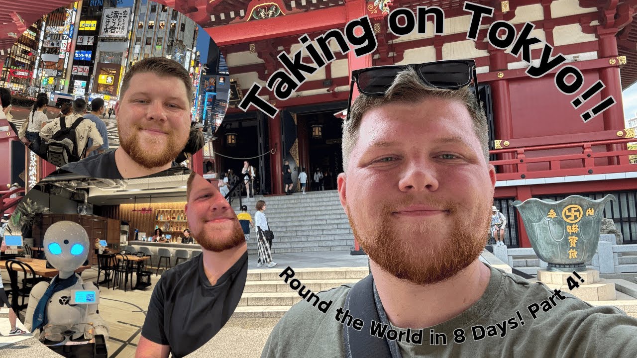 Taking on Tokyo! - Round the World in 8 days! Part 4 🇯🇵