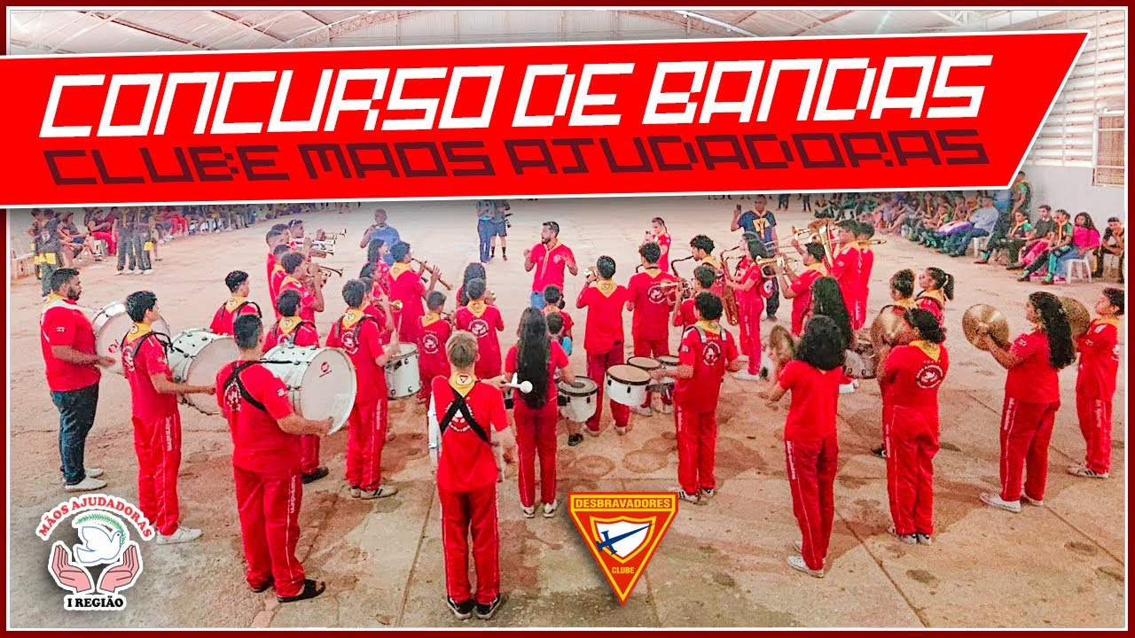CAMPEÃO DO CONCURSO DE BANDAS ASuMa. | BANDA DO CLUBE MÃOS AJUDADORAS - I REGIÃO | IMPERATRIZ - MA