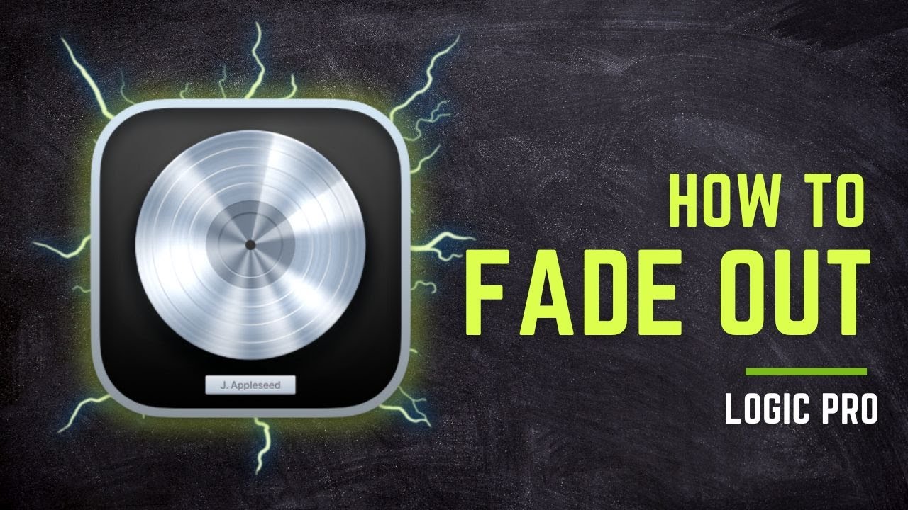 How To FADE OUT in Logic Pro X (Whole song & individual tracks)