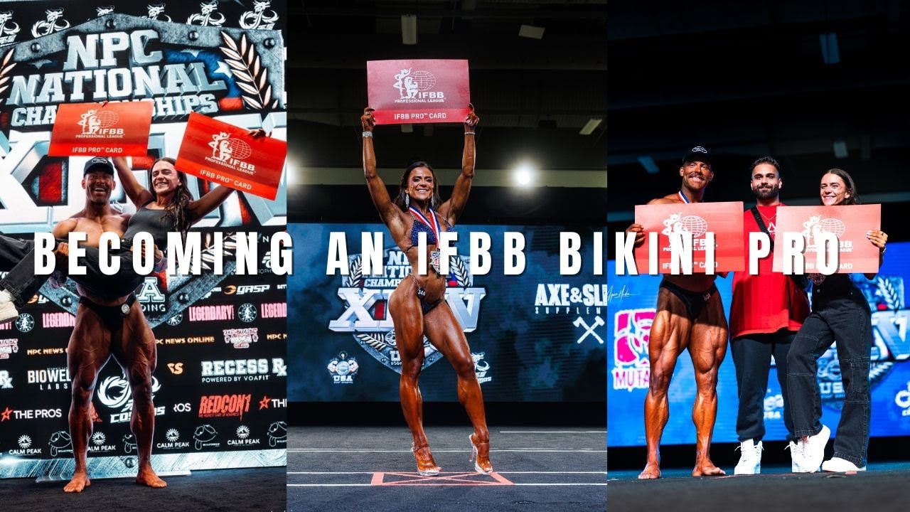 PREP SERIES: becoming an IFBB BIKINI PRO, show weekend eats, & post show debrief/2026 plans