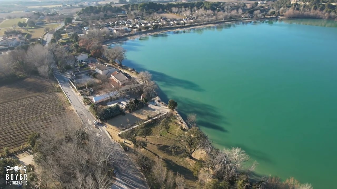 étang de la bonde -drone footage  air 2s en 4K