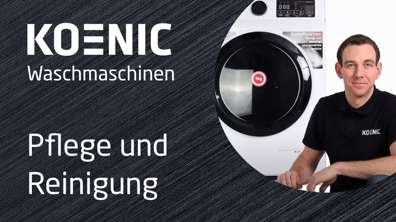 KOENIC Waschmaschinen | Pflege & Reinigung