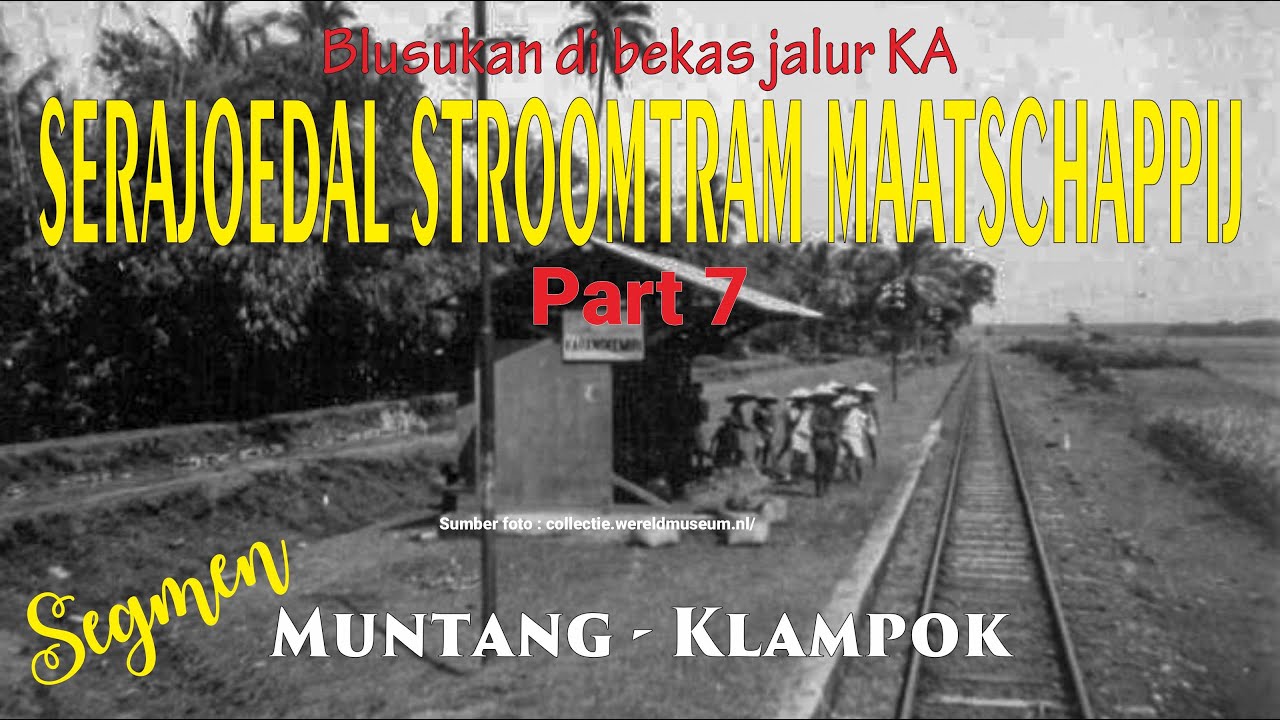 Stasiun Klampok jadi pertokoan - Penelusuran bekas jalur KA SDS 7