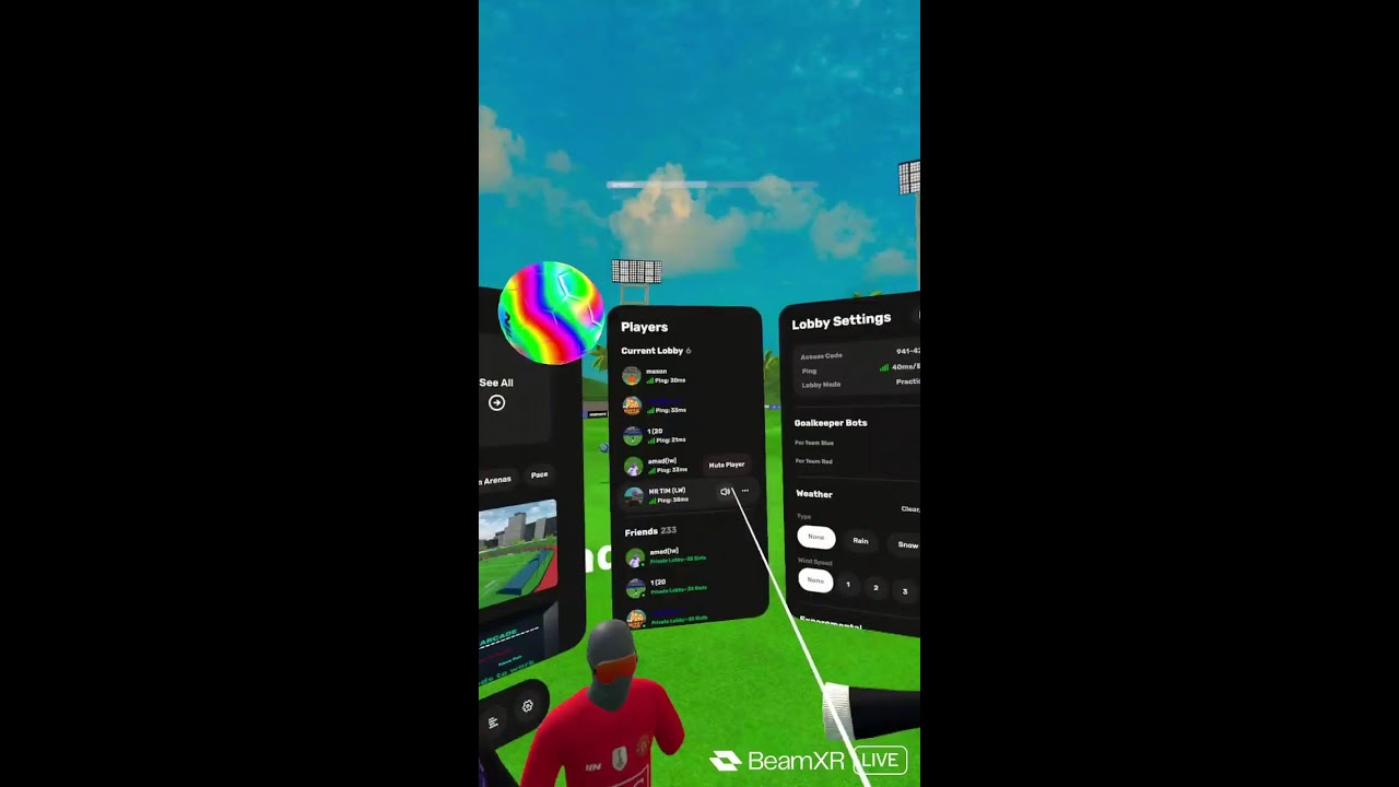 playing vrfs with fans (my first live stream)