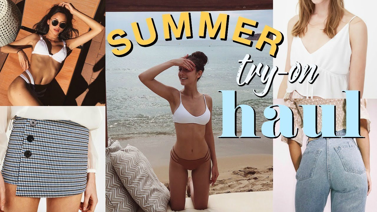 EUROPE TRY-ON HAUL  // bershka, pull&bear, +