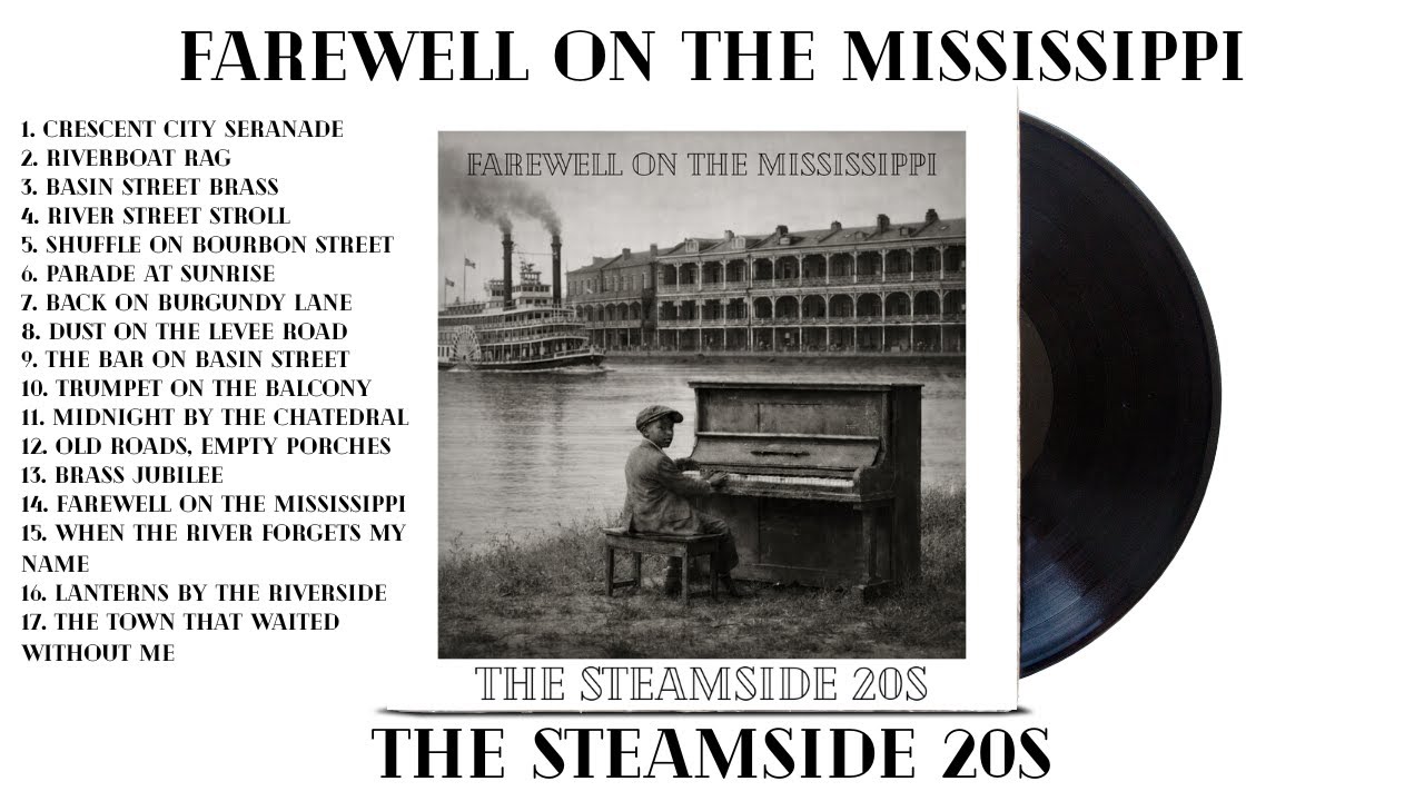 The Steamside 20s - Farewell on the Mississippi (Full Jazz Album)