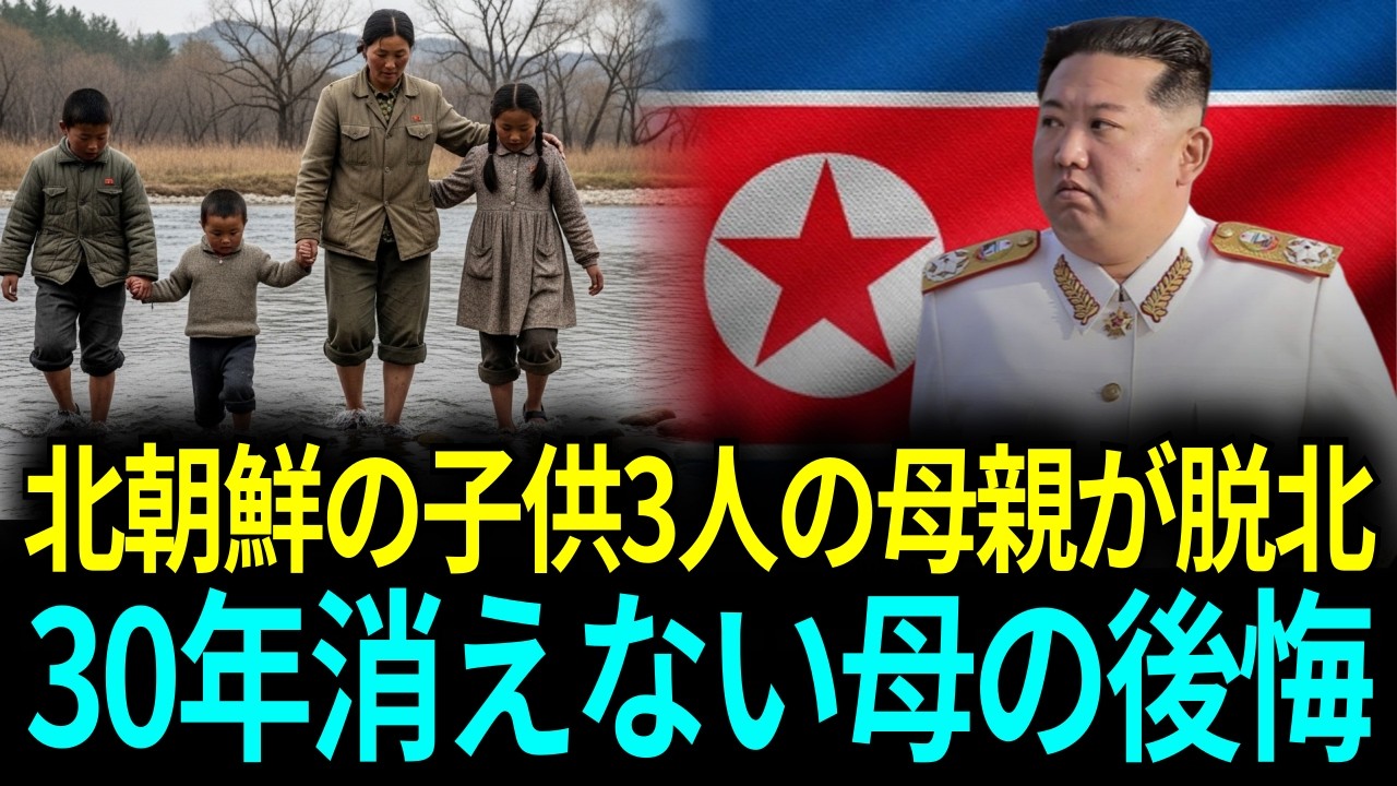 4人の子のうち、私は1人を北に残した 北朝鮮の母が4人の子から1人だけを残した理由