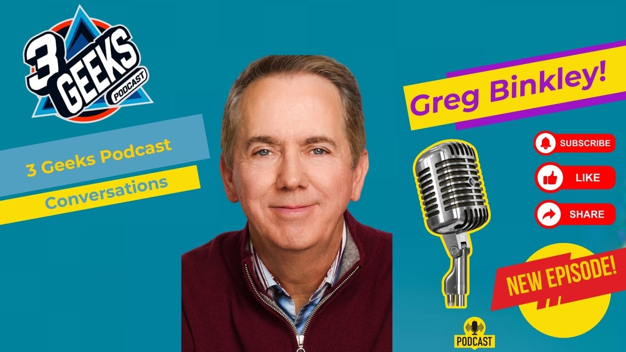 Gregg Binkley Talks Raising Hope, My Name Is Earl, Don Knotts & More | 3 Geeks Podcast