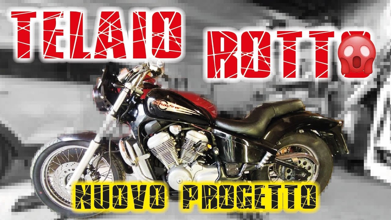 Honda shadow Vt 600... iniziano i lavori  MA....😱🤦Ep.1 #honda #shadow