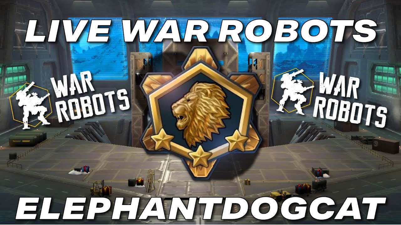 LIVE Push to Champion League in War Robots ??