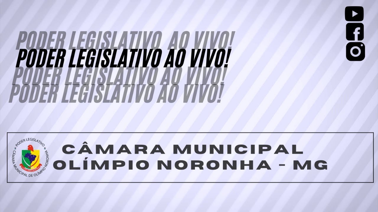3ª REUNIÃO ORDINÁRIA - LEGISLATURA 2026/2028 - CÂMARA MUNICIPAL DE OLÍMPIO NORONHA - MG