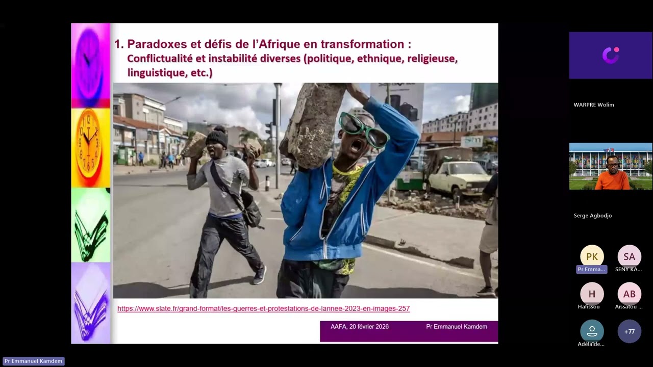 23ème Atelier AAFA Management Africain Management en Afrique Part1