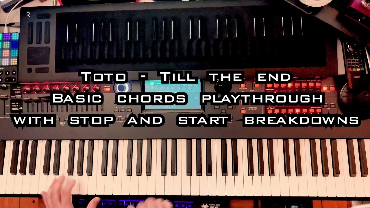 Toto - Till the End play-through and breakdown 4K 24fps