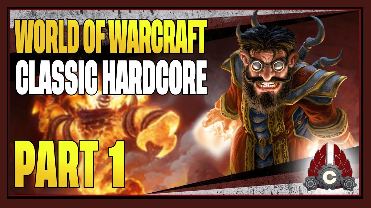 CohhCarnage Plays World Of Warcraft Classic Hardcore (Gnome Warlock) - Part 1 (Unfinished)