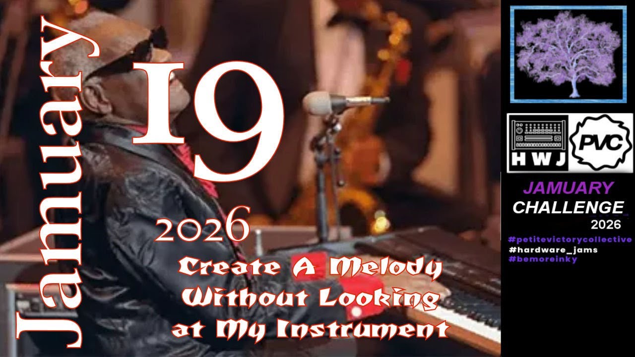 2026 Jamuary 19- No Peeking (Playing Blind) with Yamaha PSR-SX900, Kurzweil K2700 & Minimoog Voyager