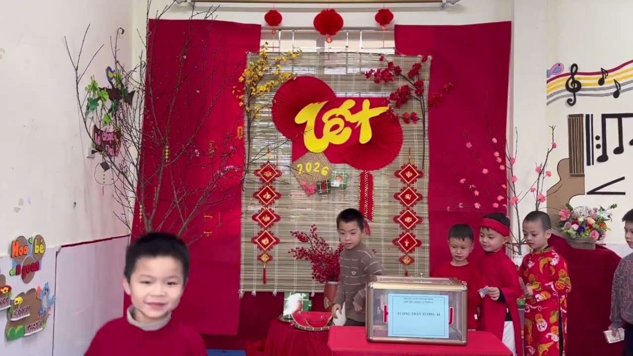 Lớp 5-6 tuổi A1 - Chung tay vì tết nhân ái