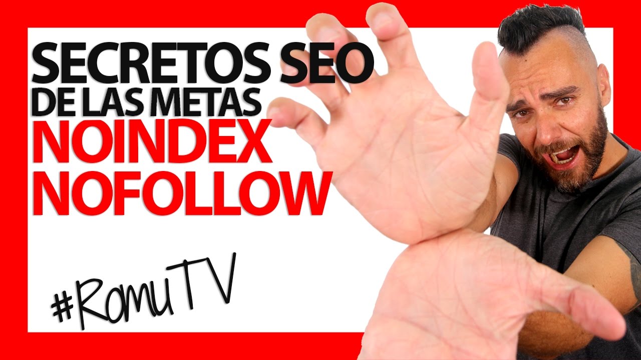 Los SECRETOS SEO de las metas NOINDEX NOFOLLOW!!!
