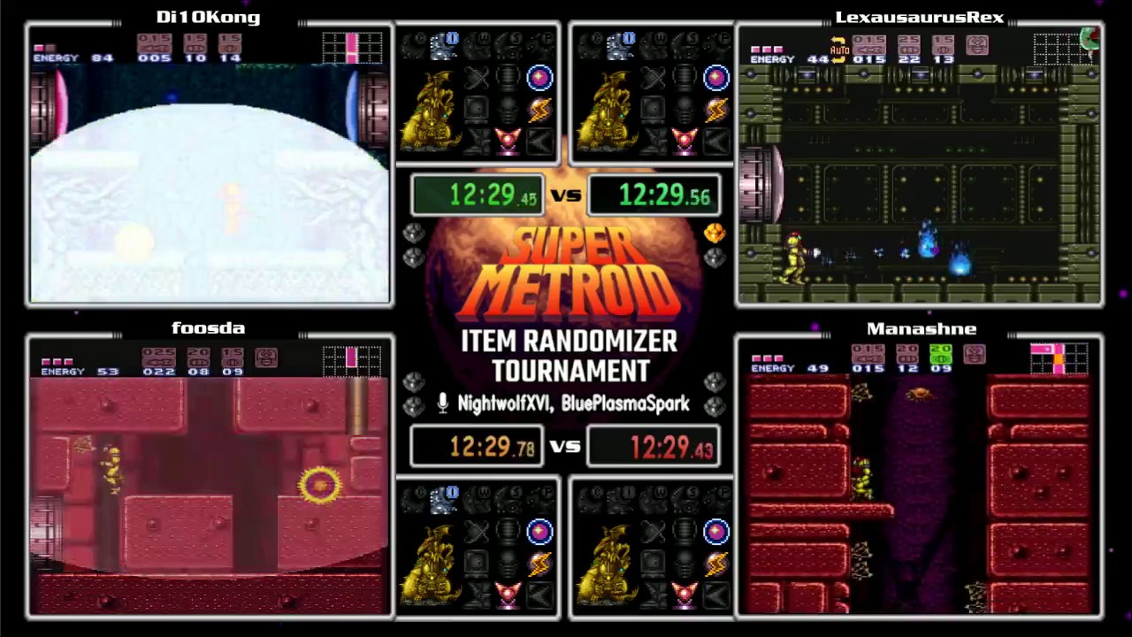 Di10kong vs LexausaurusRex (G2), foosda vs Manshne (G1). SM Randomizer Tournament 2017