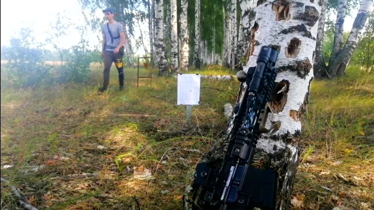 По трем упражнениям с DPMS Sbr | Korsak Saransk