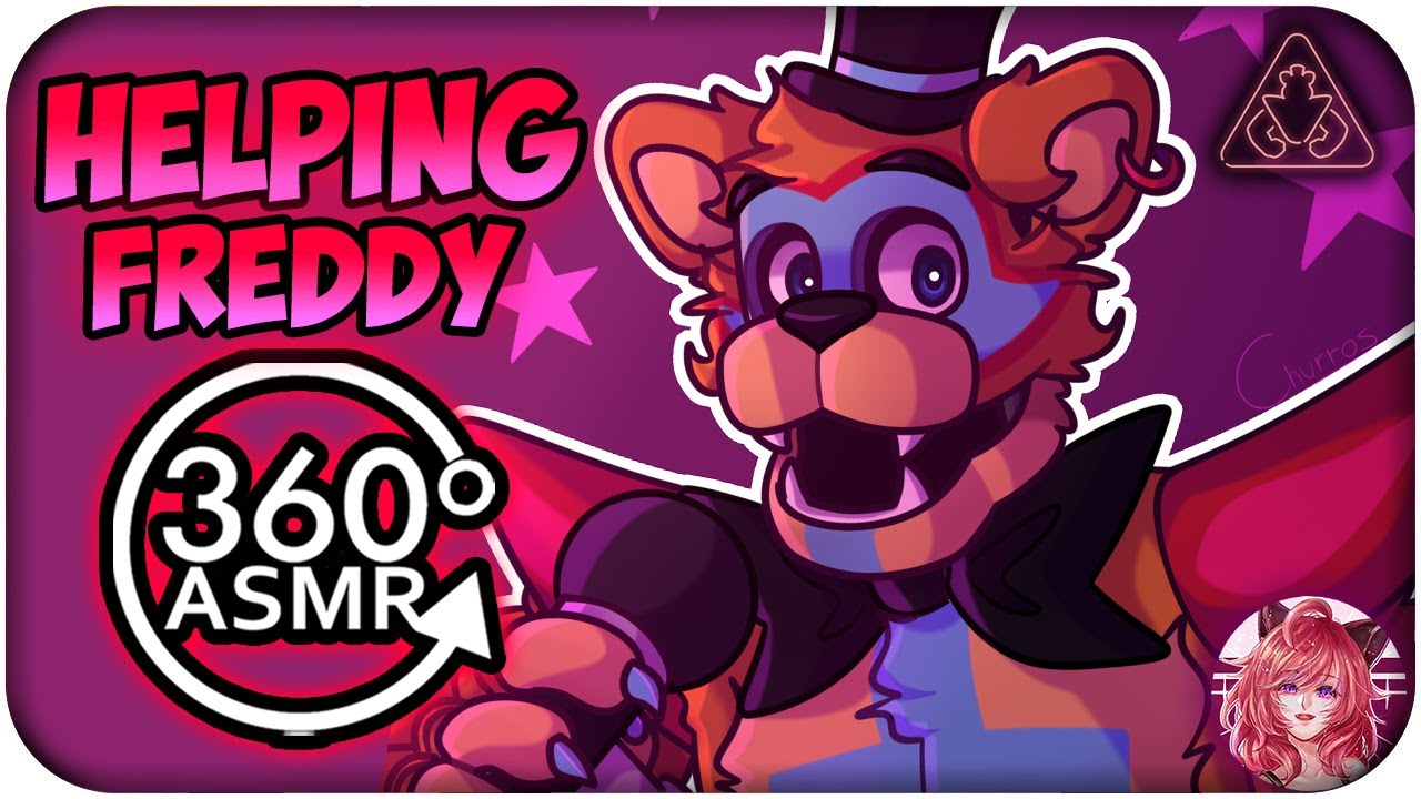 Helping Glamrock Freddy~ [360º VR ASMR] | FNAF: Security Breach 360 VR